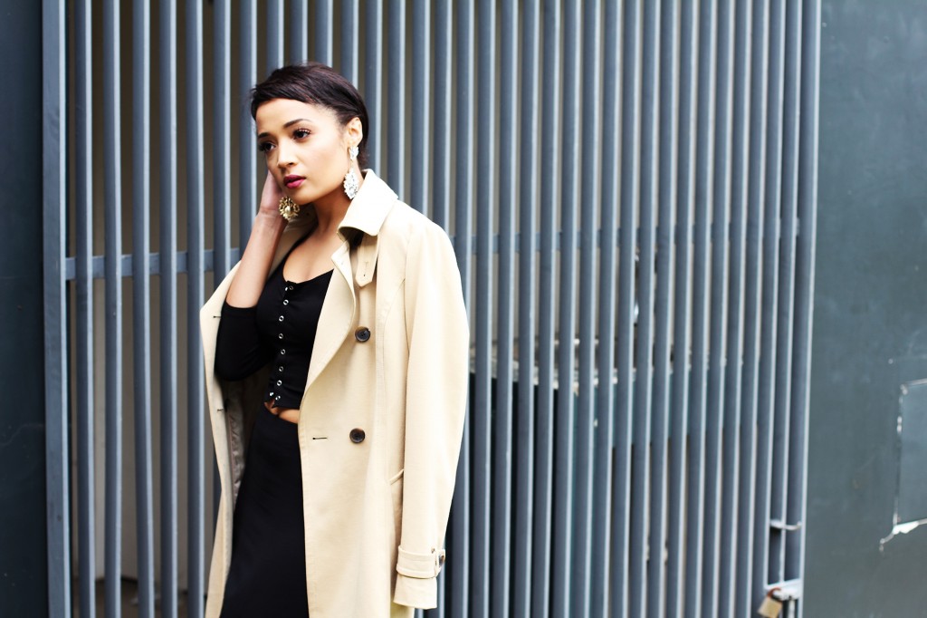 Fashion bloggger Brett Robson wearing camel coat 2