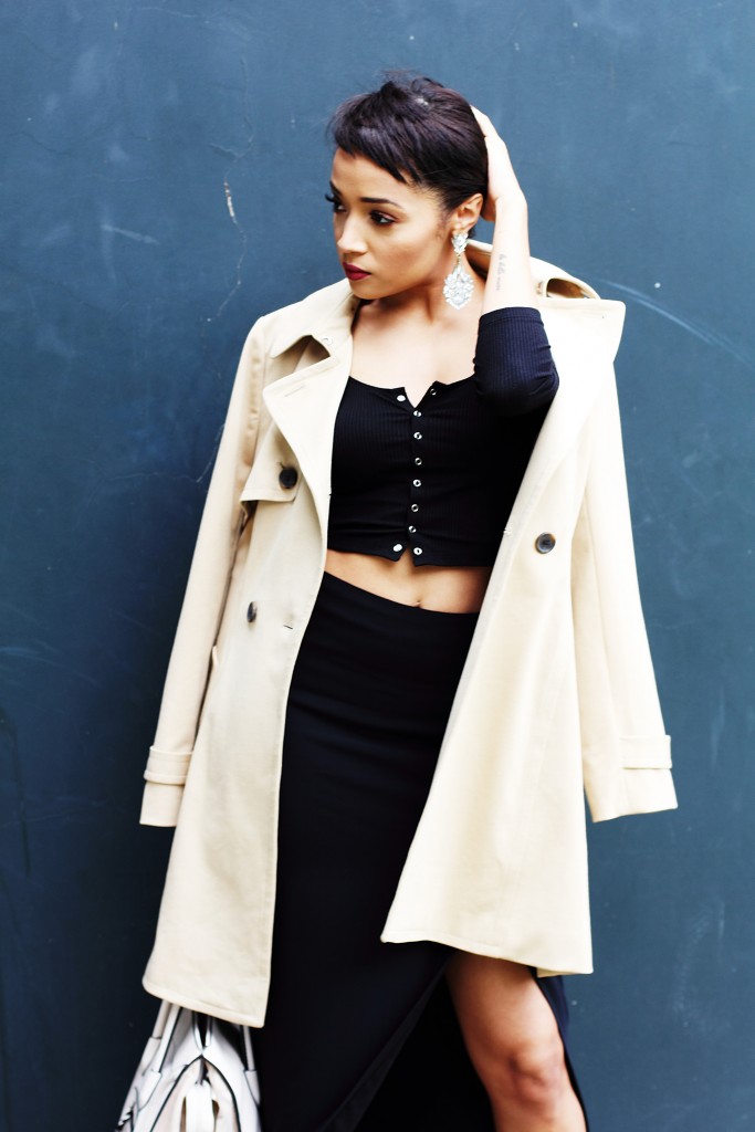 Fashion bloggger Brett Robson wearing camel coat 4