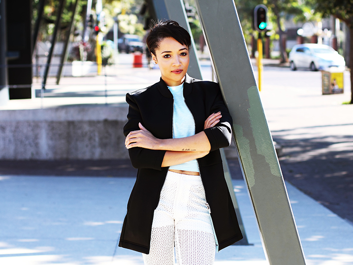 Brett Robson Bonded Coat {OOTD}