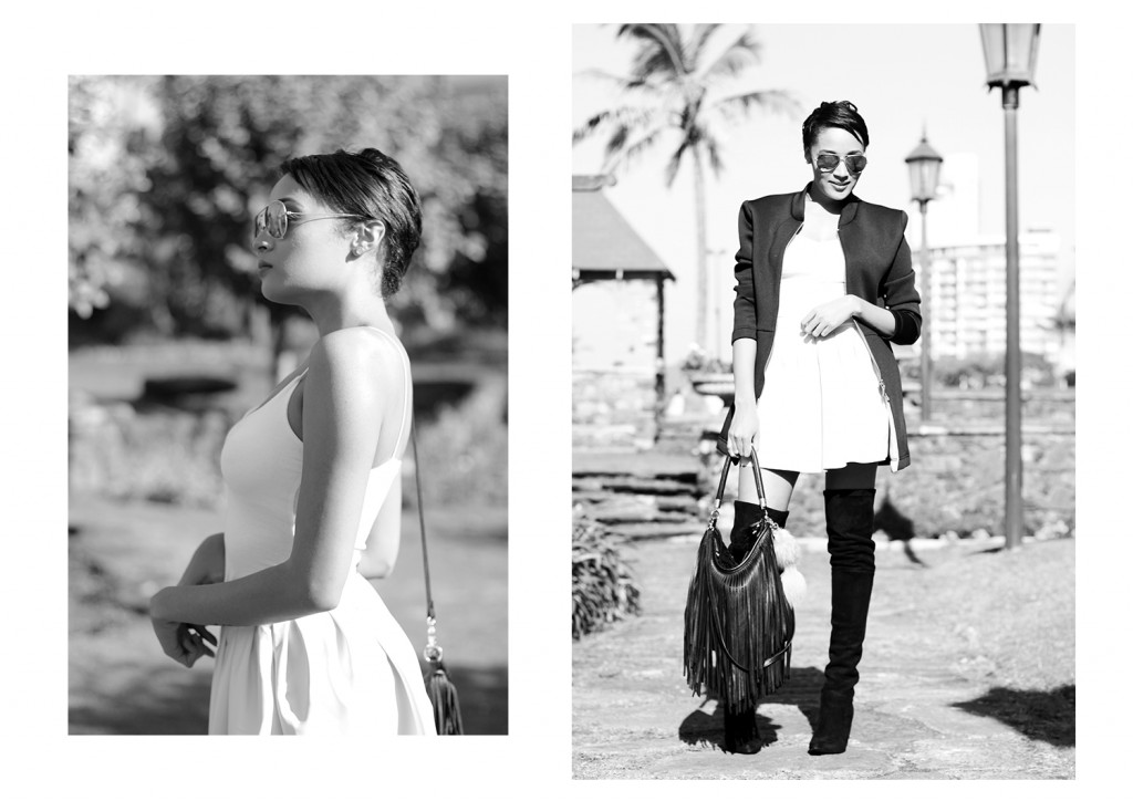 Fashion blogger thigh high boots style 25