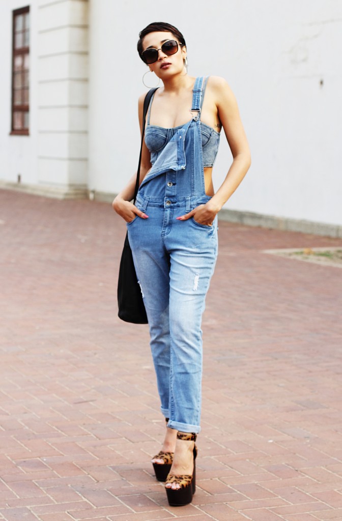 Styling the Denim Dungaree 1