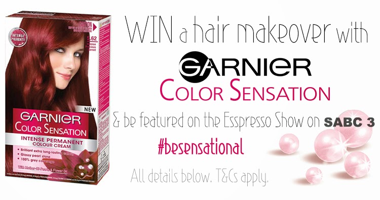 WIN a hair makeover with Garnier Color Sensation #BeSensational