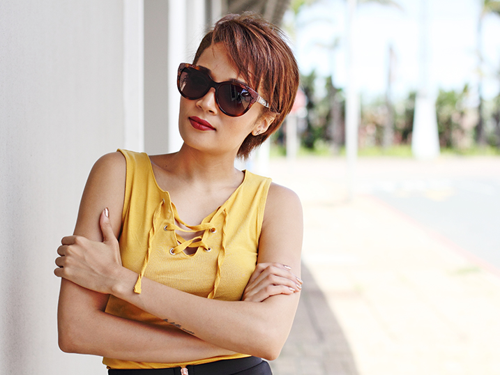 Brett Robson Collection Black Maxi Skirt {OOTD}